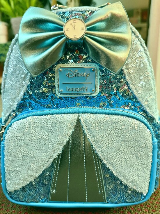 Loungefly Disney Cinderella Sequin Mini Backpack EXCLUSIVE NWT main image 7